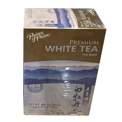 Prince Of Peace Premium Peony White Tea 100% Natural - 100 Bags